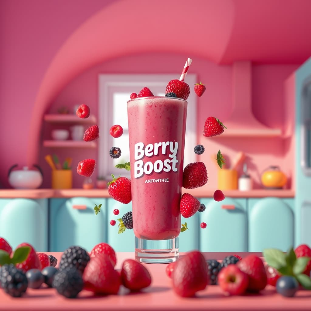 Berry Boost, onze nieuwe smoothie